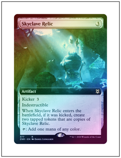 1x Skyclave Relic, Extended Art Foil, Magic MTG NM - Image 1