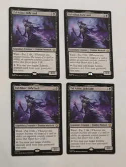 4x Zul Ashur, Lich Lord - Foundations - Near Mint - Magic the Gathering - Image 1