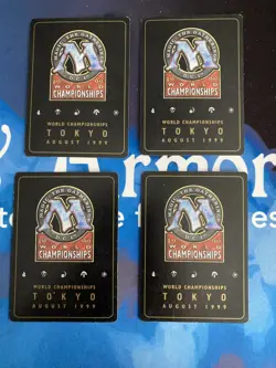 Lot of 4x MTG Grim Monolith World Championship Decks Gold Border light play Kai - Image 2
