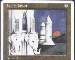 Ivory Tower Magic the Gathering Fourth 4th Edition MTG rare artifact - Image 2