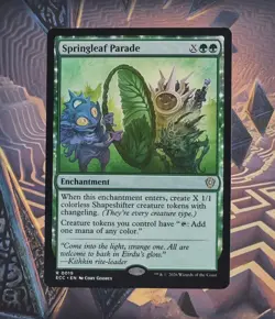 Springleaf Parade Commander: Lorwyn Eclipsed Regular NM MTG - Image 1