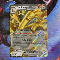 Gholdengo ex 139/182 Paradox Rift NM Pokemon - Image 1