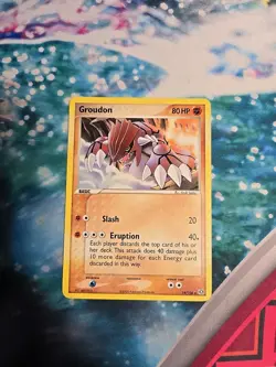 Groudon 14/106 EX Emerald (MP) Pokemon TCG - Image 1