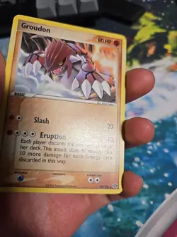 Groudon 14/106 EX Emerald (MP) Pokemon TCG - Image 4