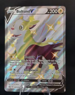 Boltund V SWSH085 - SWSH Black Star Promo Shiny Pokemon TCG - NM - Image 1