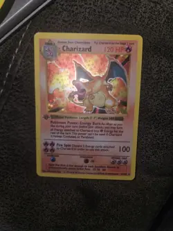 1999 Pokemon Base Set 1st Edition Holo Charizard #4/102 - Image 4