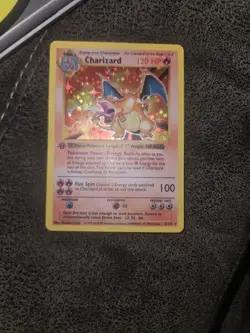 1999 Pokemon Base Set 1st Edition Holo Charizard #4/102 - Image 5