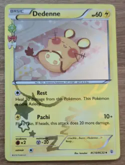 Dedenne RC10/RC32 - Pokemon TCG - Generations Radiant Collection - Holo LP - Image 1