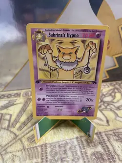 Pokemon TCG Sabrina's Hypno Gym Challenge 56/132 1st Edition Uncommon WOTC - Image 1