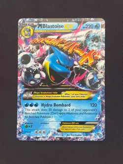 M Blastoise EX 30/146 - XY Base Set - Lightly Played LP Ultra Rare Pokemon Card - Image 1