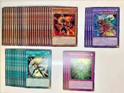 Yugioh Complete Competitive Deluxe Elemental Hero/Jaden Deck + Extr + Bonus Gift - Image 1