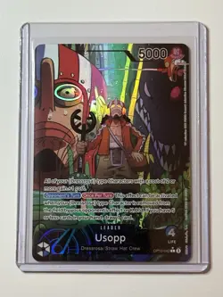Usopp (042) (Parallel) OP10-042 Royal Blood Foil Alternate Art One Piece CCG - Image 1