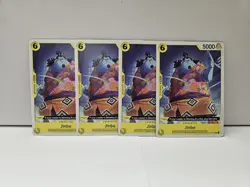 x4 Playset Jinbe ST29-005 One Piece TCG Starter Deck 29 Egghead English NM Card - Image 1