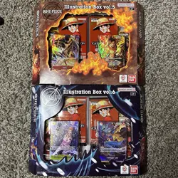 One Piece Illustration Box Vol. 5 and 6 New Sealed - In Hand - Image 1