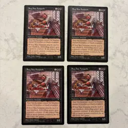 Magic the Gathering MTG Suq'Ata Assassin Playset Of 4 Cards - Image 1