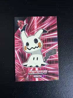 Pokemon Mimikyu Cracked Ice Holo Team Rocket Card Database Set Peru - Image 1
