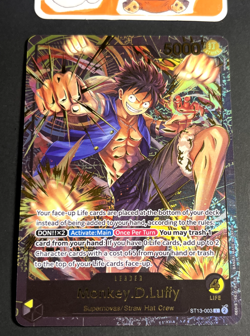 ST13-003 Monkey.D.Luffy (Premium Card Collection) Leader One Piece - Image 1