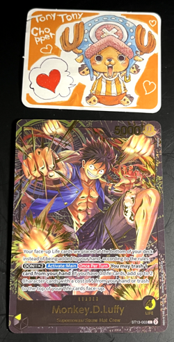 ST13-003 Monkey.D.Luffy (Premium Card Collection) Leader One Piece - Image 3