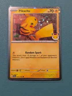 Pikachu (Pokemon Day 2026) 051/162 Miscellaneous Cards & Products Holo - Image 1