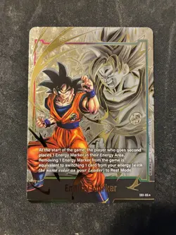 Goku Energy Marker Promo Prize Gold E01-05 Dragon Ball Fusion World Card English - Image 1