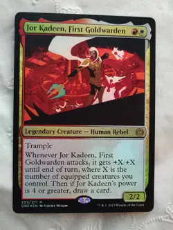 Jor Kadeen First Goldwarden Foil MTG Magic the Gathering Card NM Near Mint ONE - Image 1
