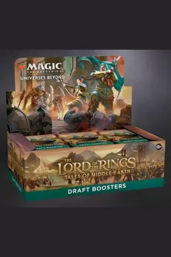 Magic the Gathering The Lord of the Rings Tales of Middle Earth Draft Booster Bo - Image 1