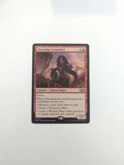 Charming Scoundrel Wilds of Eldraine Regular LP MTG - Image 1