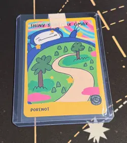 Pokenot Shiny Snoremax GMAX Snorelax Patreon Exclusive Dysfunctional Passholder - Image 1