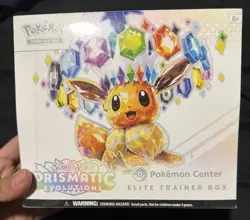 Prismatic Evolutions Pokemon Center ETB. Sealed Brand New. No Tears. - Image 1