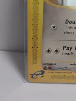 2002 Pokemon Meowth Expedition Base Set 50HP Common TCG - Image 5