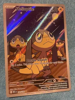 ✨Helioptile 143/132 ✨Mega Evolution Holo Full Art Pokemon - Image 2
