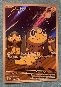 ✨Helioptile 143/132 ✨Mega Evolution Holo Full Art Pokemon - Image 3