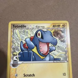 EX Dragon Frontiers Totodile 67/101 Pokemon TCG 2006 - Image 2