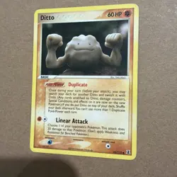 Ditto (Geodude) 62/113 Delta Species Pokemon TCG - Image 1