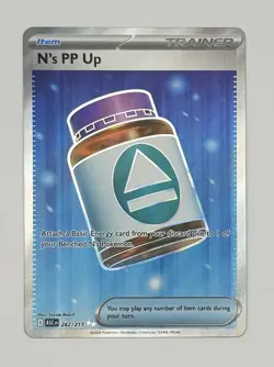 N's PP Up 262/217 Full Art Ultra Rare Pokemon Ascended Heroes ENGLISH NM - Image 2