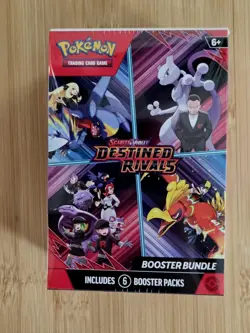 NEW SEALED in Hand - Pokemon Scarlet & Violet Destined Rivals Booster Bundle Box - Image 1