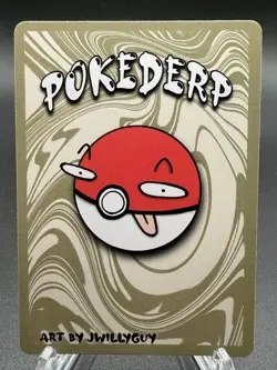 Pokederp BLACKOUT Turtblast 2/7 - Blastoise Pokemon Derpy Fan Art RARE - Image 5