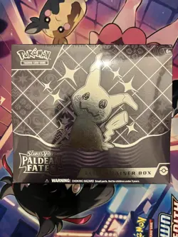 Pokemon TCG Paldean Fates Elite Trainer Box Sealed - Image 1