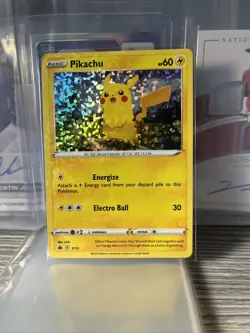 Pikachu 7/15 Holo NM Holo Pokemon Card- McDonalds Promo (2b1) - Image 1