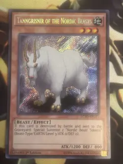 Yugioh: Tanngrisnir Of The Nordic Beasts - LC5D-EN177 - Secret Rare - 1st Ed LP - Image 1