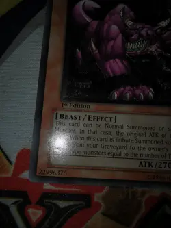 Behemoth King of all the Animals fet-en014 1st Ed (VLP) Ultimate Rare Yu-Gi-Oh! - Image 5