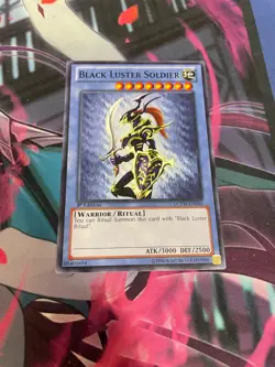 YUGIOH - BLACK LUSTER SOLDIER - COMMON - LCYW - 1ST ED - NM - Image 1
