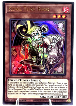 Kewl Tune Reco (Ultra Rare) 1st Edition PHRE-EN033 Phantom Revenge Yugioh Cards - Image 1