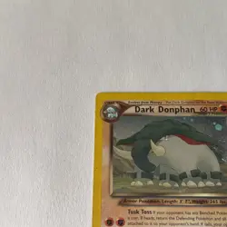 Pokemon Dark Donphan 3/105 Neo Destiny Holo Rare Unlimited TCG Card - Image 3