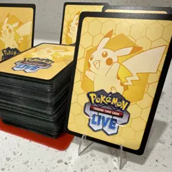 Pokemon TCG Live Code Card Lot x205 Codes - Never Redeemed Scarlet & Violet Mega - Image 2