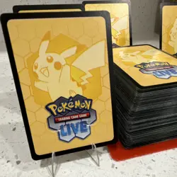 Pokemon TCG Live Code Card Lot x205 Codes - Never Redeemed Scarlet & Violet Mega - Image 3