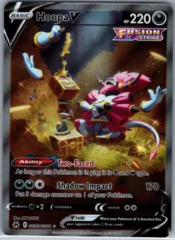 Hoopa V GG53/GG70 Crown Zenith: Galarian Gallery - Pokemon Card - NM - Image 1