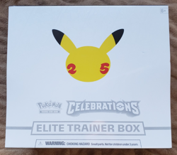 POKEMON TRADING CARD GAME CELEBRATIONS ELITE TRAINER BOX 25th OFFICIAL SEALED - Image 1