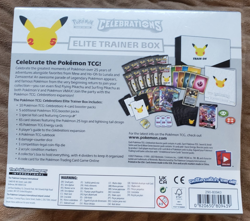 POKEMON TRADING CARD GAME CELEBRATIONS ELITE TRAINER BOX 25th OFFICIAL SEALED - Image 2