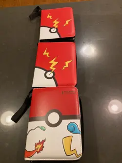 3 Pokemon Card Albums and one Pokemon box, all full of cards--over 650 cards! - Image 5